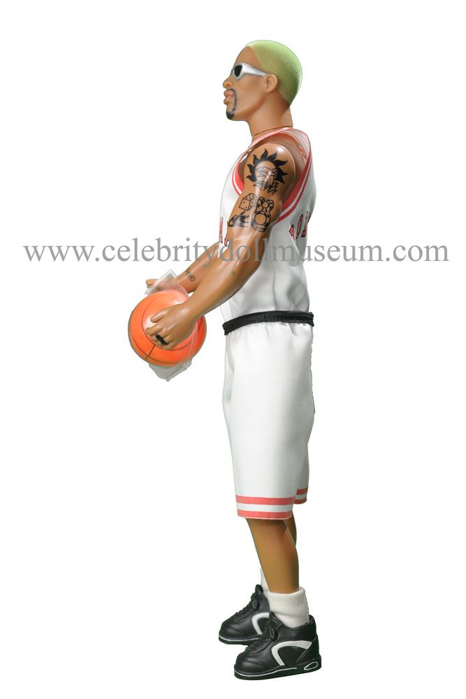Dennis Rodman (Bulls uniform) - Celebrity Doll Museum
