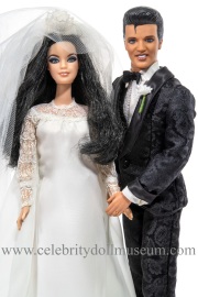 Elvis Presley and Priscilla Presley Barbie Dolls