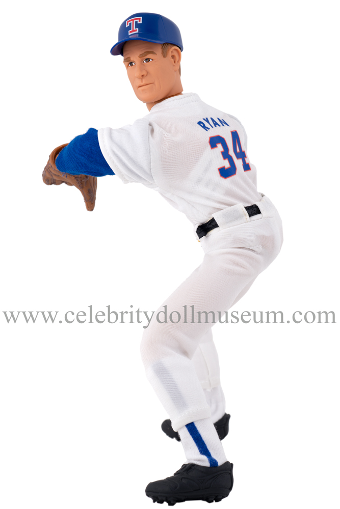 Nolan Ryan Texas Rangers 1998 Cooperstown Collection Poseable Toy