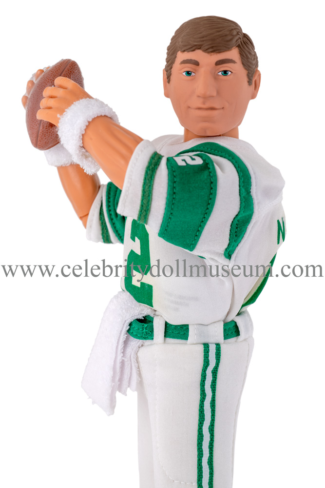 This horrifying, probably haunted Joe Namath doll should be the Jets mascot  