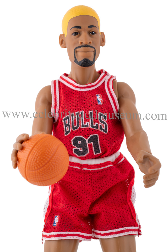 NBA Dennis Rodman 12 inch White Jersey Action Figure